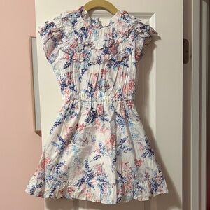 Floral Ruffle Kids Dress